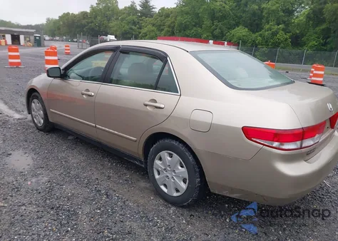 2004 Honda Accord 2.4 Lx from USA, damaged, VIN 1HGCM56354A177516